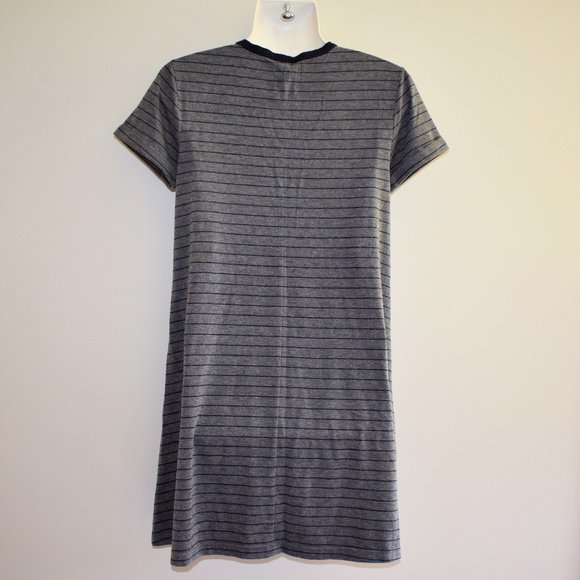 Pretty Grey & Black Dress Size S - Picture 10 of 10